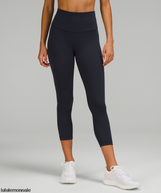 Lululemon Damen DELULU093 | Wunder Train High-rise Crop 23 True Navy